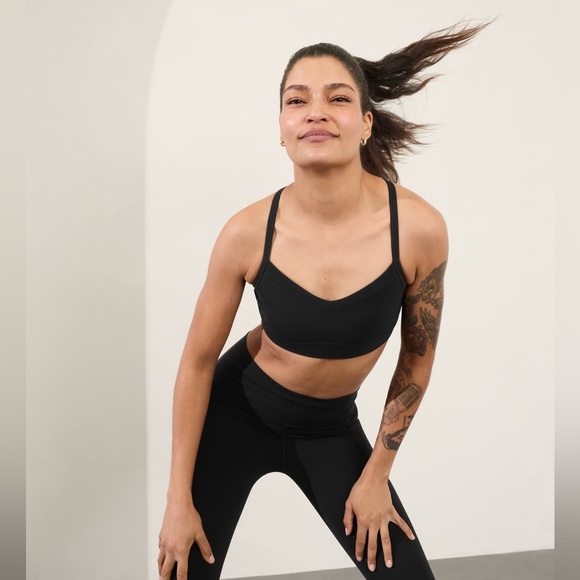 NWT Athleta Vital Black Bra Size XS (best for A-C Cups) - Picture 4 of 8